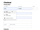 Google enhanced autofill.