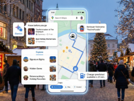 Gemini Comes to Google Maps With Insider Tips, Social Lists, and EV Tools