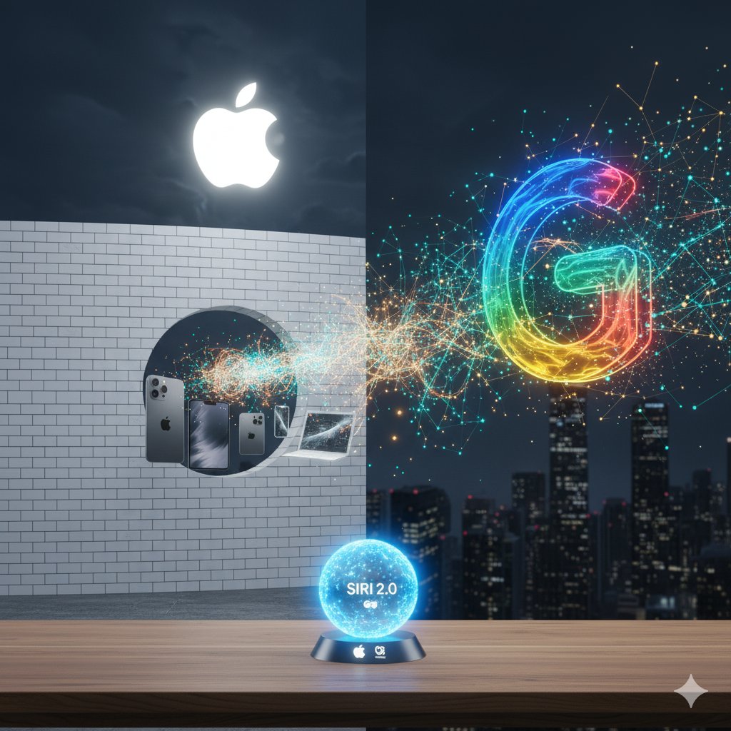 Apple Eyes $1B Deal with Google to Revamp Siri with Gemini AI