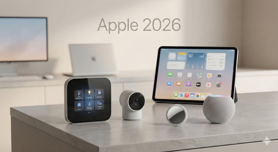 7 Apple Predictions for 2026, From HomePad to AirTag 2