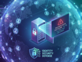 Graphic showing data breach with LinkedIn-derived data, phishing risks, and fraud