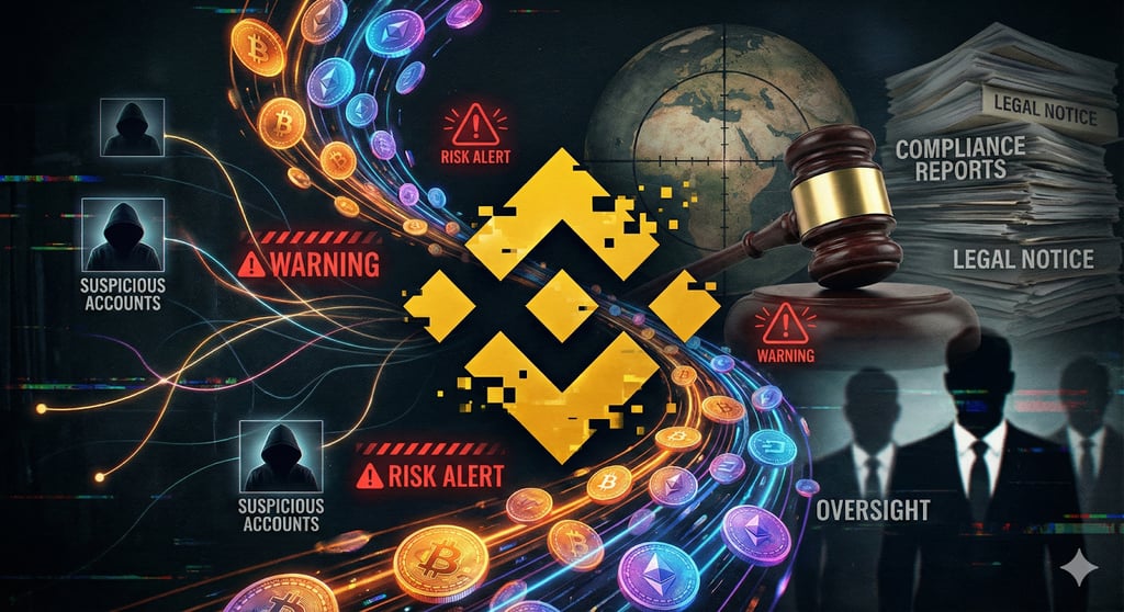 Binance Let Suspicious Crypto Accounts Operate After 2023 US Plea Deal, FT Alleges
