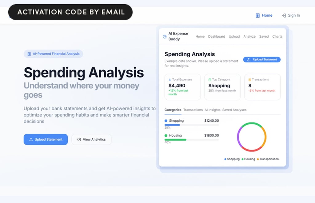 Automate Expense Tracking With AI-Powered Financial Insights for $30