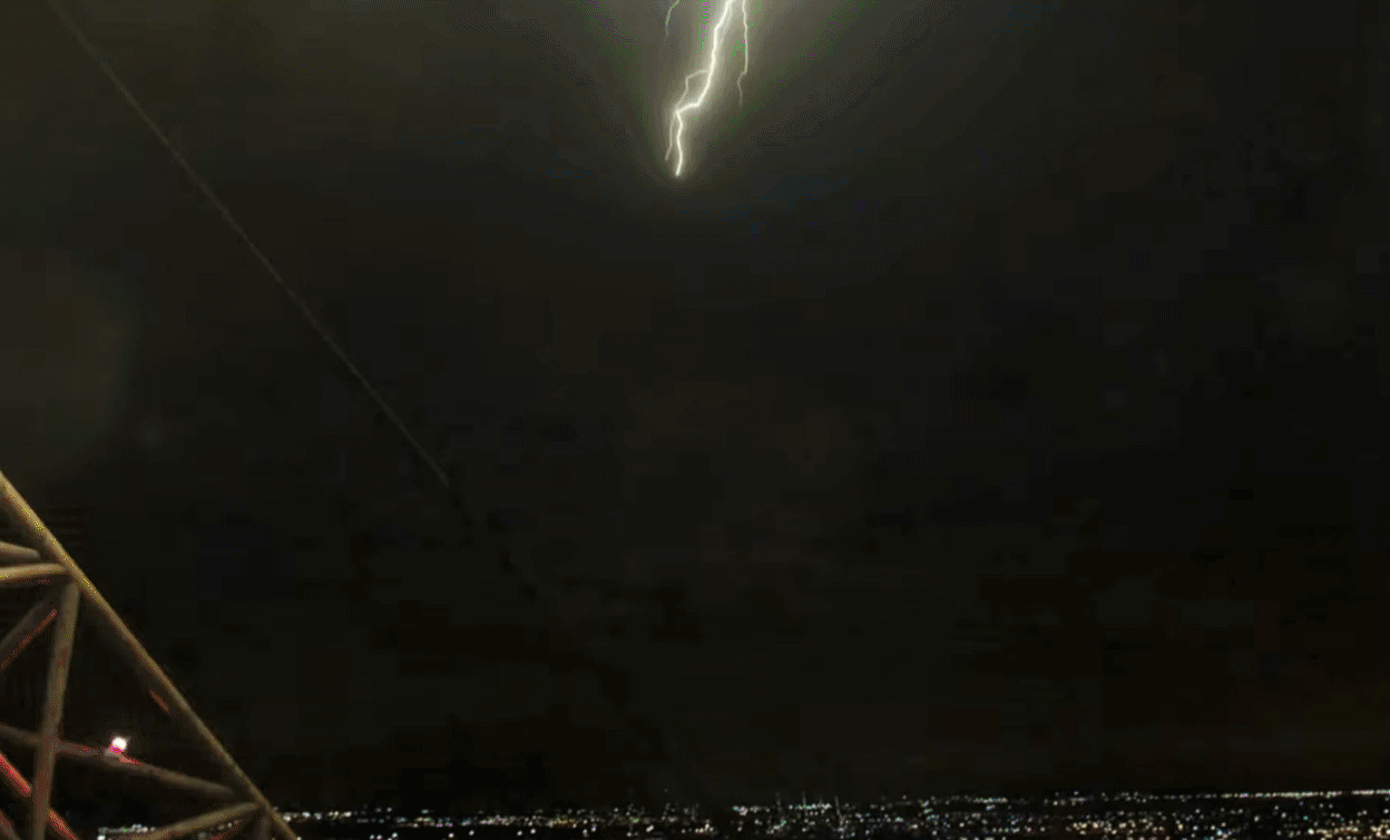 Sony Pictures' Electro character from the Spiderman film.