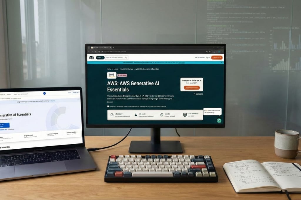 AWS Launches Generative AI Essentials Course on Coursera and edX