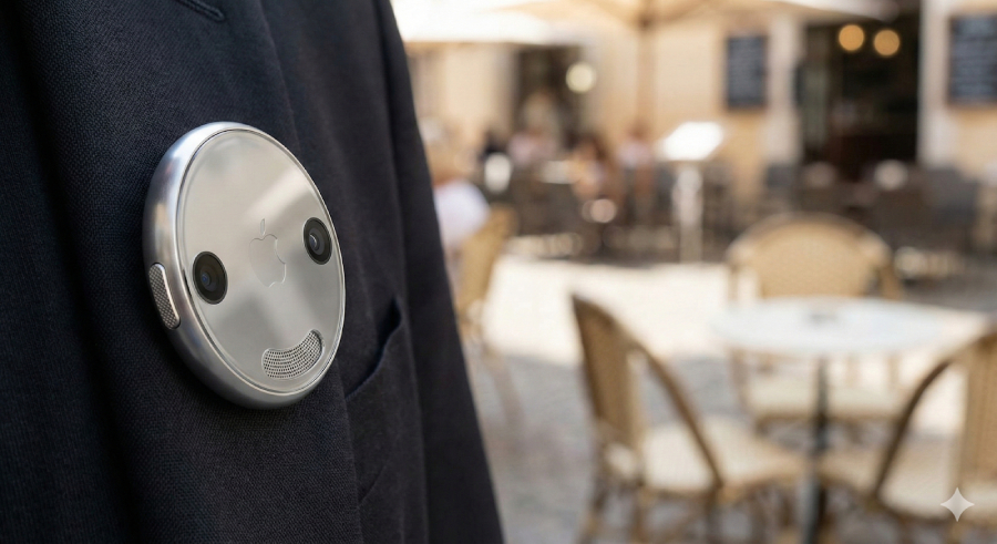 Apple Joins the Wearable AI Race With a Pin-Like Device