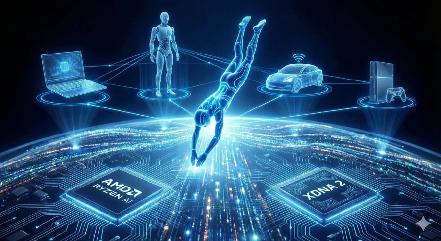 AMD’s AI Chips Are Coming for Your Laptop, Desktop, and Car