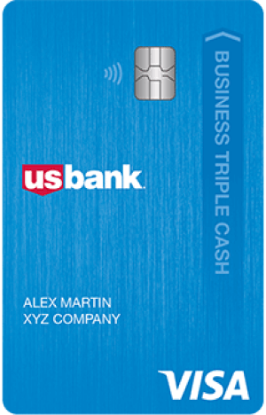 U.S. Bank Triple Cash Rewards Visa® Business Card.