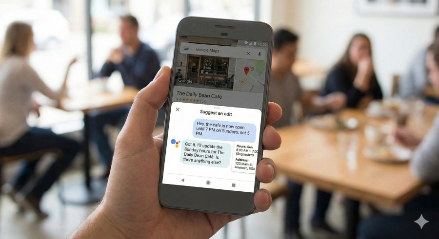 Google Maps Tests Gemini Chat to Modernize Location Editing
