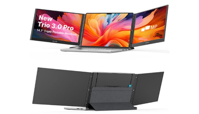 Trio Pro front and back view
