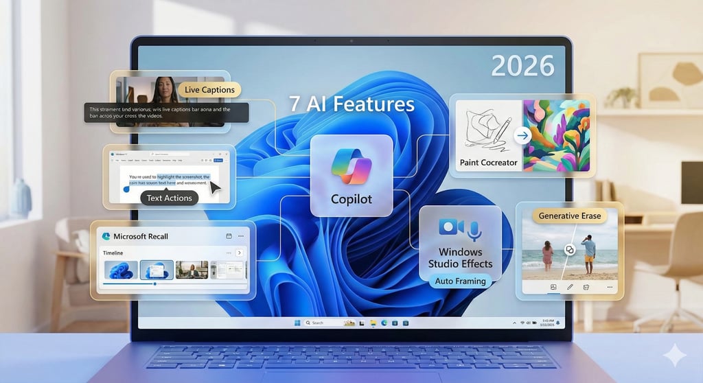 7 AI Features in Windows 11 You Should Start Using in 2026