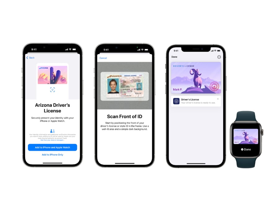 Apple Expands iPhone Driver’s Licenses to 7 US States