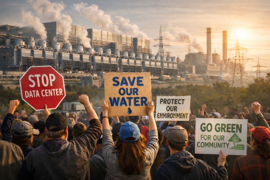 Power, Pollution, and Protests: The Growing Revolt Against AI Data Centers