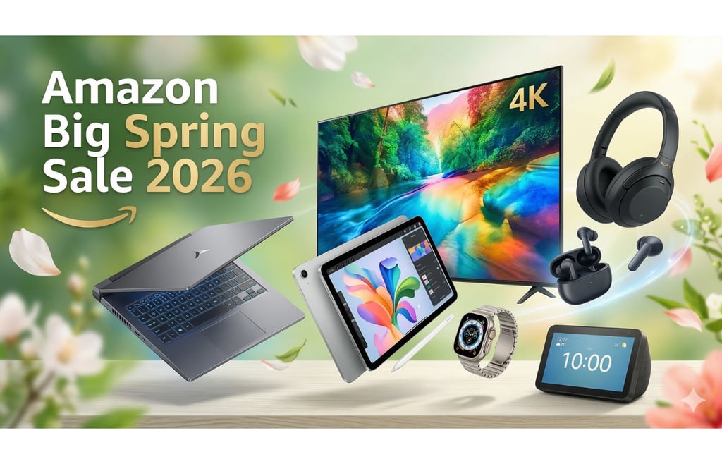 Amazon Big Spring Sale 2026: Best Early Tech Deals