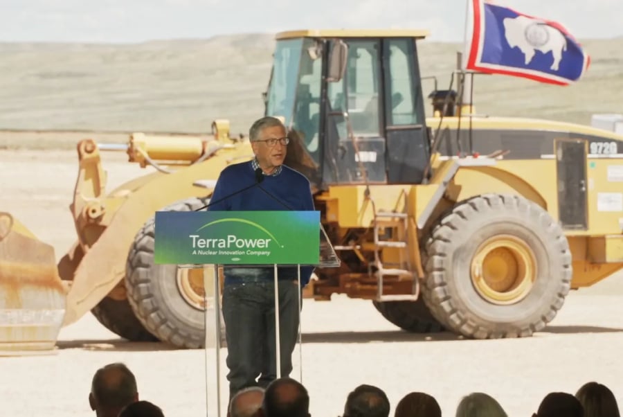Bill Gates-Backed TerraPower Wins First US Reactor Construction Permit in Nearly a Decade