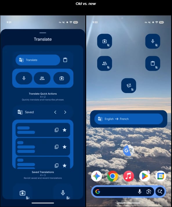 google translation screenshot