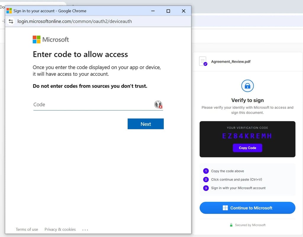 Microsoft 365 Under Siege: Phishing Campaign Bypasses MFA Across 5 Countries