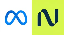 Meta and Nebius icon.