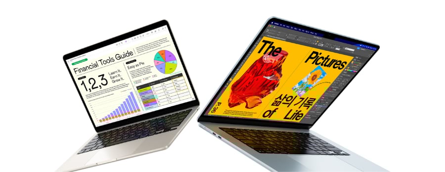 MacBook Air with M5 chip.