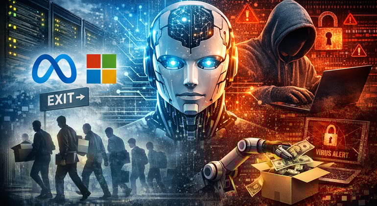 AI Expansion, Security Crises, and Workforce Upheaval Define This Week in Tech