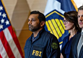 Kash Patel, Director of the Federal Bureau of Investigation of the United States.