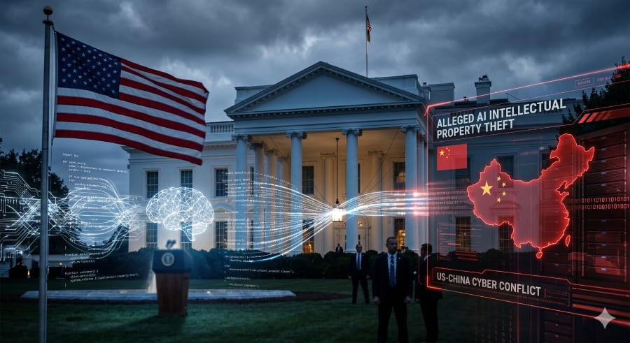 White House Says China-Linked Actors Tried to 'Steal American AI'