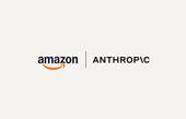 Amazon and Anthropic partnership logo lockup.
