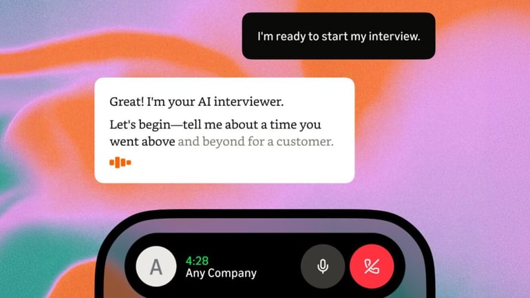 Amazon's AI Interviewer.