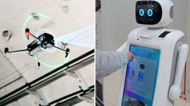 Robotic drones and AI assistants from China.