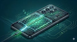 A smartphone with Silicon-Carbon battery.