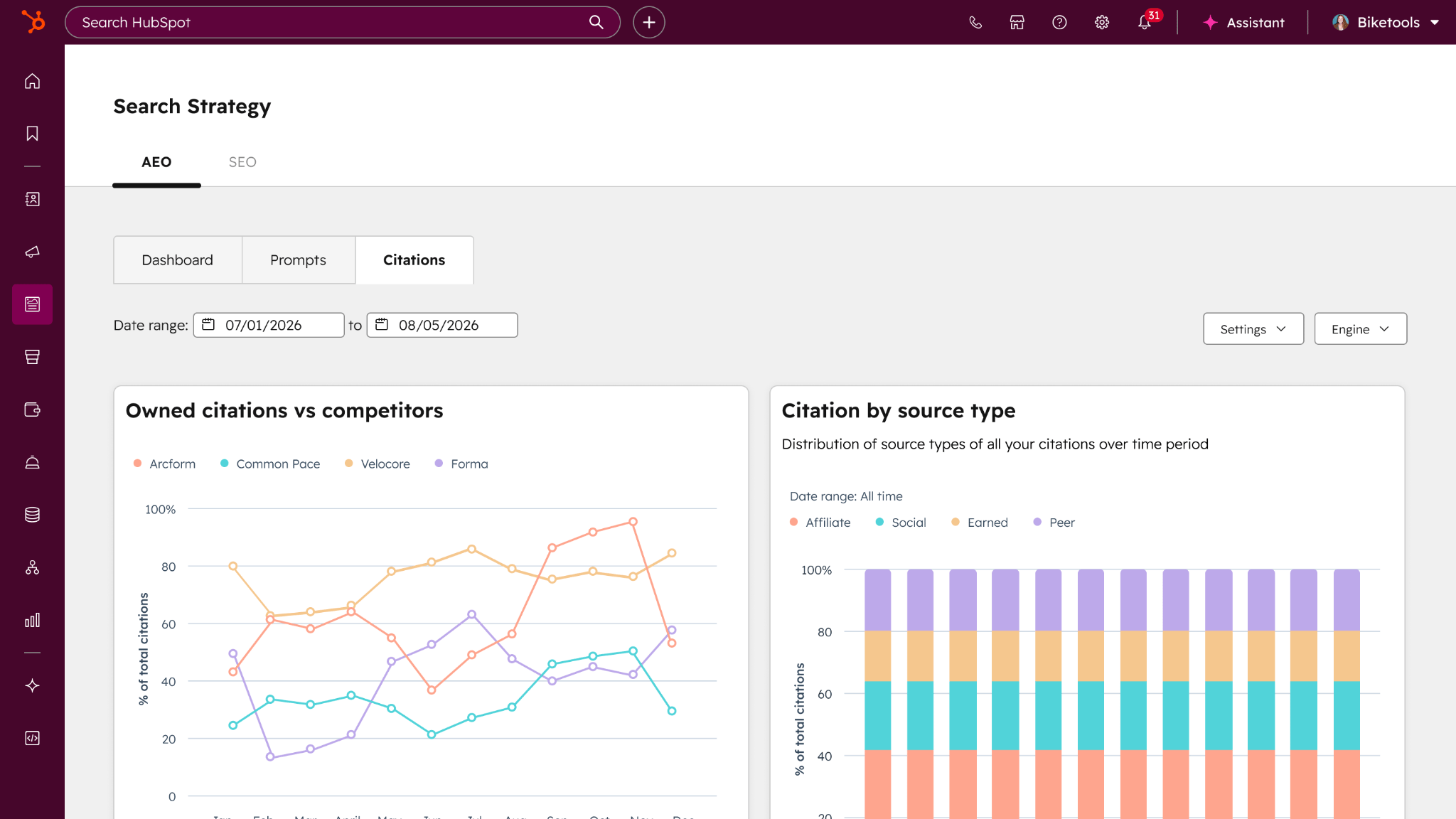 hubspot-launches-aeo-tool-for-ai-visibility-in-search