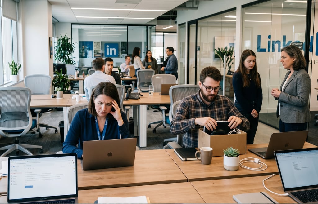 LinkedIn Cuts Jobs Despite Revenue Growth as Tech Layoffs Keep Spreading