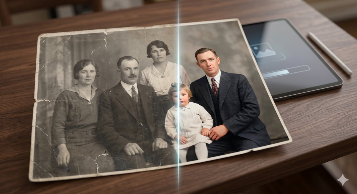 6 AI Prompts That Can Restore Old Photos in Seconds