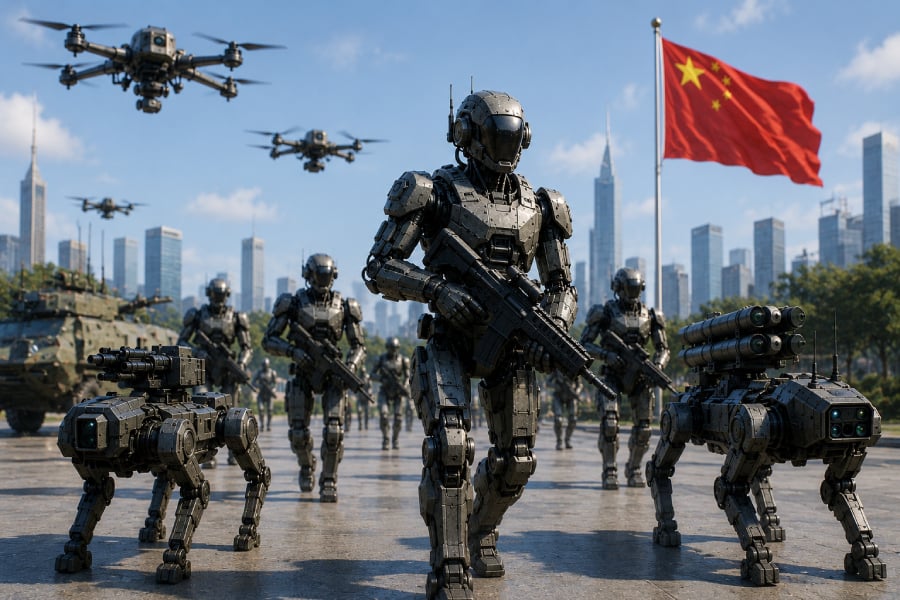 Inside China's Push to Build an Army of AI-Powered Combat Robots