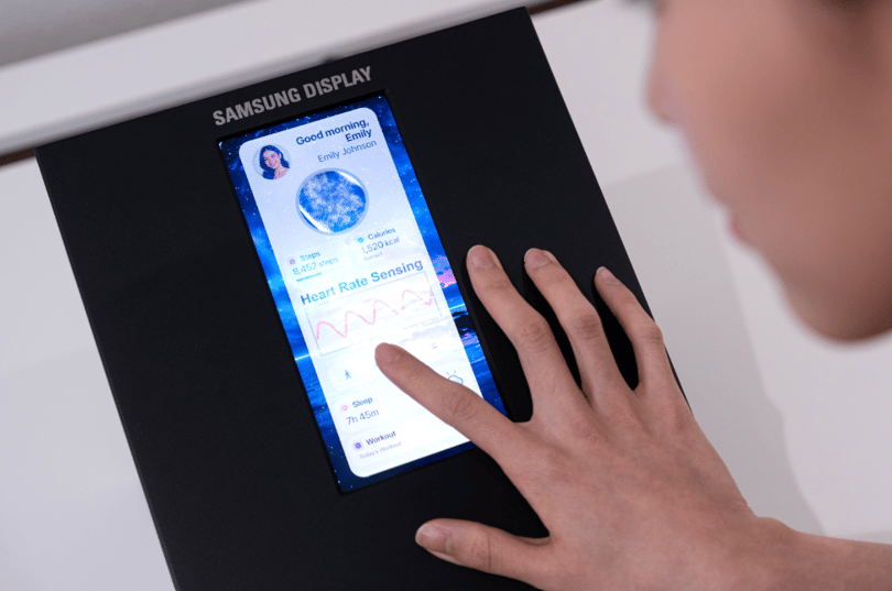 Samsung Display Reveals Screens That Measure Health, Stretch, and Fight ...