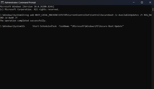 Command Powershell Secure Boot Millions of Windows PCs Face a Secure Boot Update Deadline in 2026