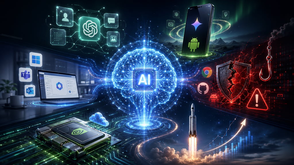 AI Upgrades, Security Flaws, and SpaceX’s Record IPO Define the Week in Tech