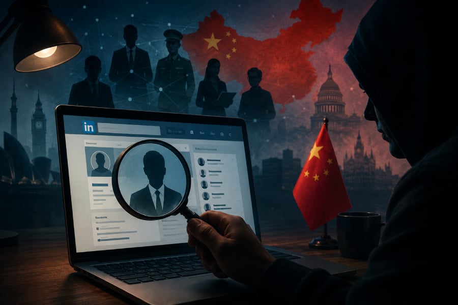 Chinese Spies Using LinkedIn, Job Sites to Recruit Western Workers