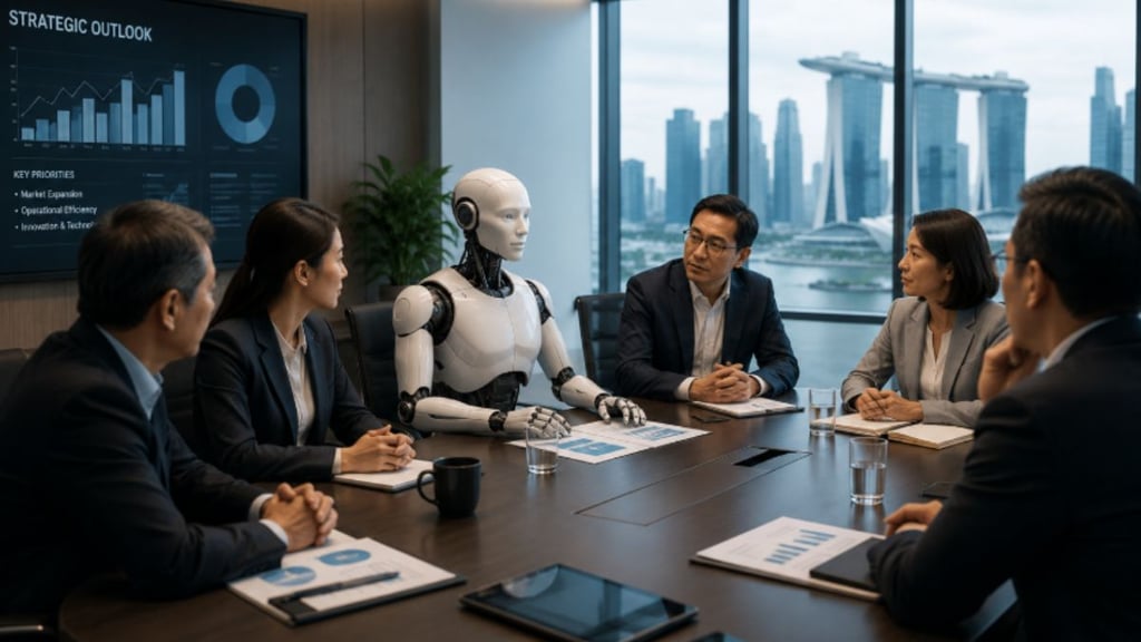 Singapore Probes the Future of AI in Corporate Leadership