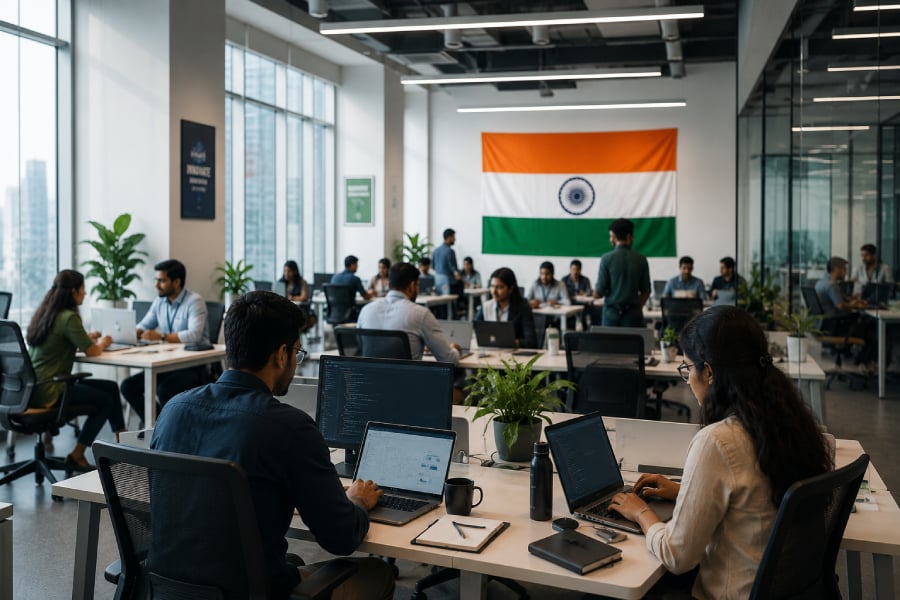 AI Jobs Rise 16% in India’s IT Sector as Overall Listings Fall