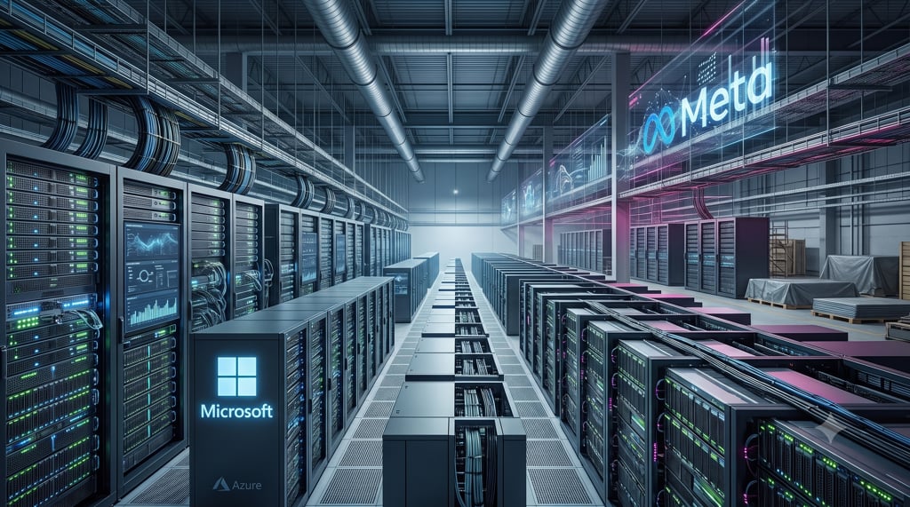 Why Investors See More Payoff in Microsoft’s AI Spending Than Meta’s