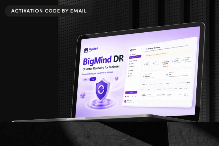 Get Peace of Mind: Protect Data for Life With BigMind DR for $59.99