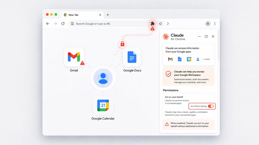 Claude for Chrome Flaw Puts Gmail at Risk From Rogue Extensions