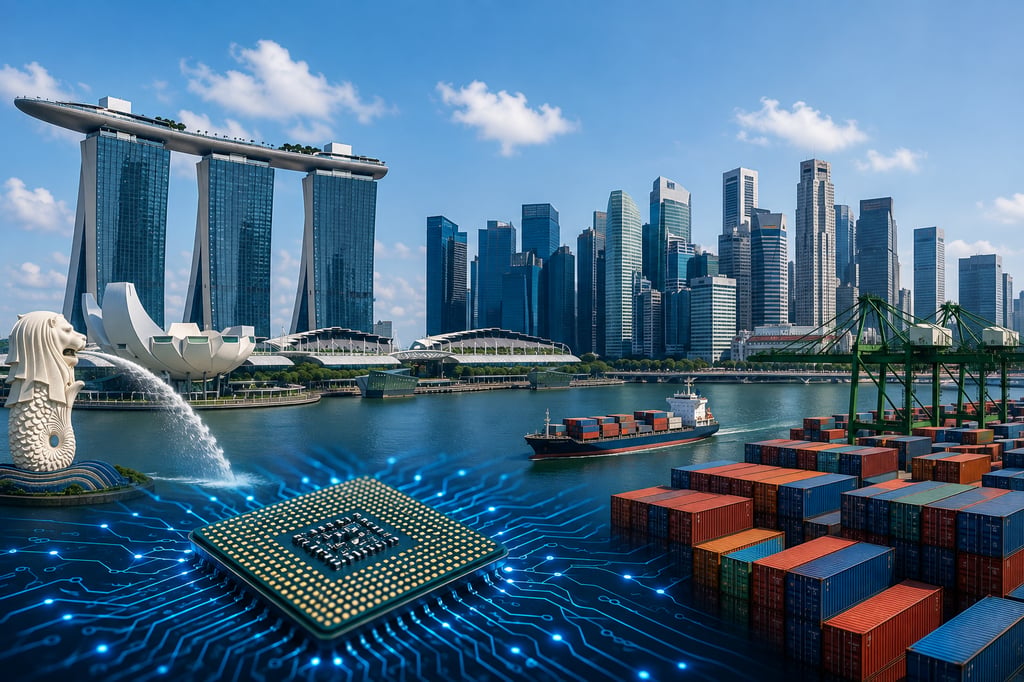 Singapore Raises 2026 Growth Forecast as AI Exports Surge