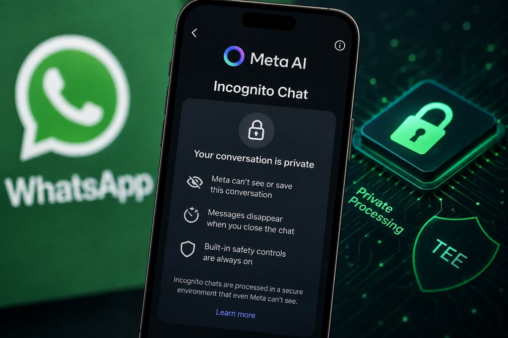 Meta AI Incognito Chat: What It Hides and What to Verify