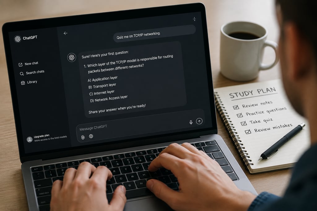 How to Quiz Yourself With ChatGPT and Check the Answers