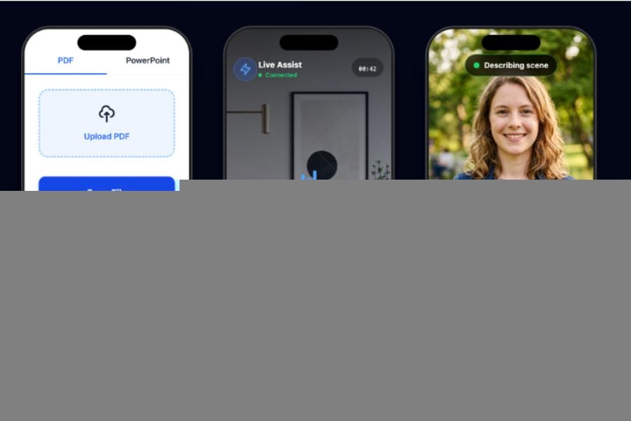 Seeing Through AI: How ScribeMe Describes the World for Blind Users
