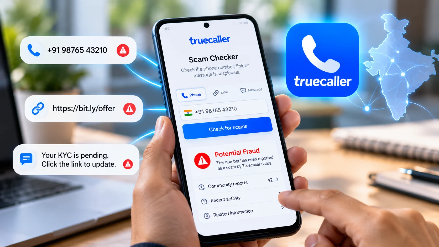 Truecaller Scam Checker Launches in India: How It Works