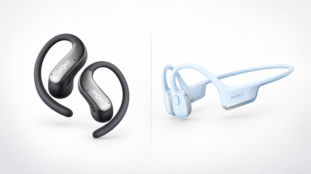 Shokz OpenFit Air 2 vs OpenRun Air 2: Same $130, Earbuds or Bone Conduction?