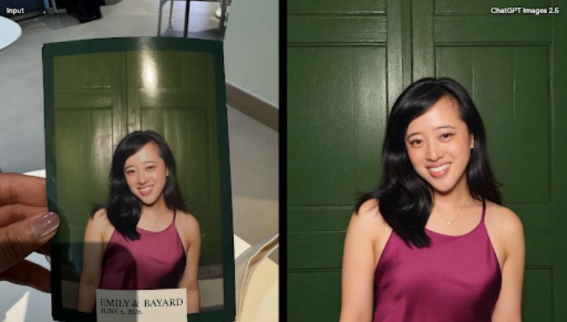 OpenAI Launches ChatGPT Images 2.5 With Sketch and Precise Editing